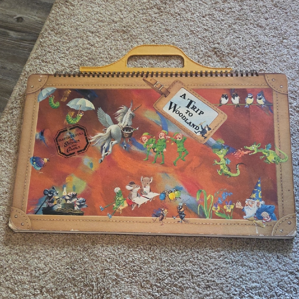 Vintage Storybook 'A Trip to Woodland'